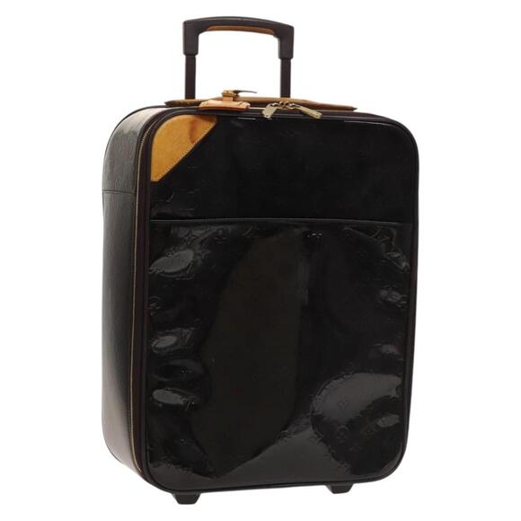LOUIS VUITTON Monogram Vernis Pegas 45 Suitcase Amarante M91277 - Picture 1 of 16